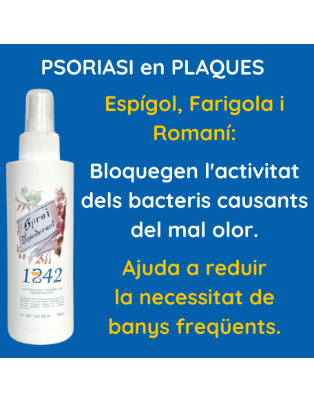 Psoriasi en plaques  spray desodorant 1842