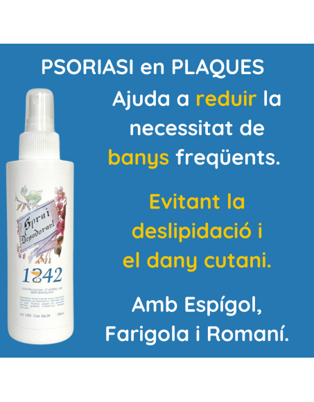 Psoriasi en plaques  spray desodorant 1842