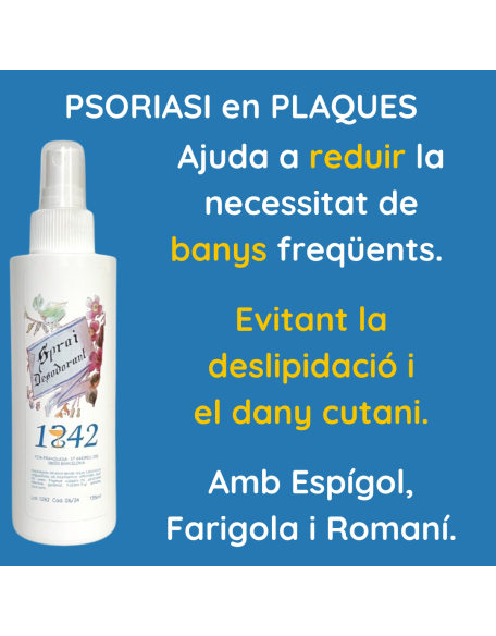 Psoriasi en plaques  spray desodorant 1842
