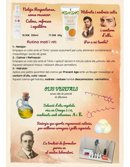 Prevent Age crema cutis mixte - 60ml + (Regal) Tònic Hamamelis - 200ml