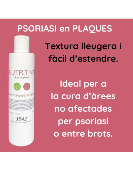Psoriasi en plaques llet corporal nutritiva 1842
