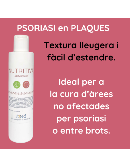 Psoriasi en plaques llet corporal nutritiva 1842