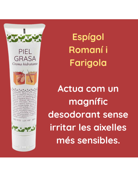 Crema hidratant per pell grassa - 60ml.