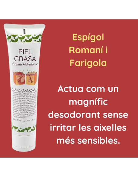 Crema hidratant per pell grassa - 60ml.