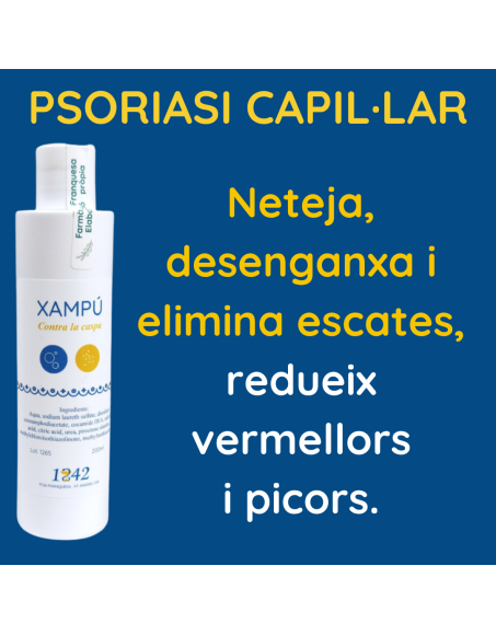 Psoriasi Capil·lar: Xampú contra la Caspa 1842