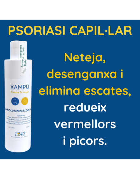 Psoriasi Capil·lar: Xampú contra la Caspa 1842