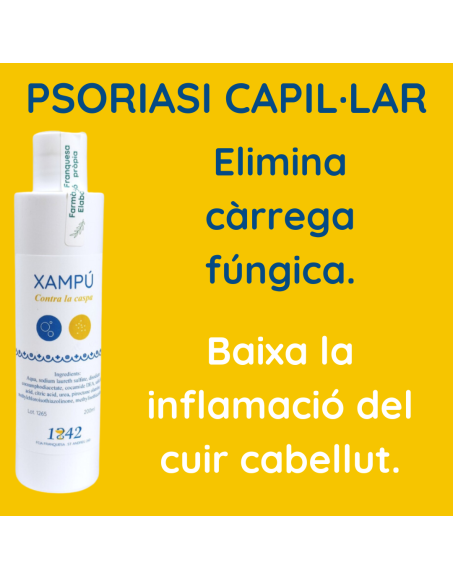 Psoriasi Capil·lar: Xampú contra la Caspa 1842