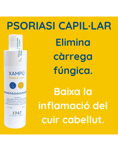 Psoriasi Capil·lar: Xampú contra la Caspa 1842