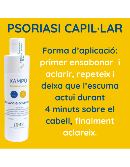 Psoriasi Capil·lar: Xampú contra la Caspa 1842