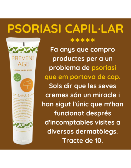 Psoriasi capil·lar crema prevent age