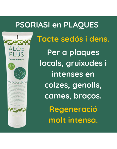Psoriasi en plaques crema nutritiva aloe plus