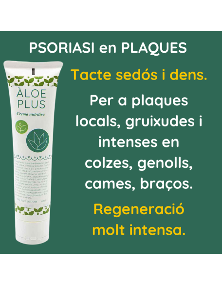 Psoriasi en plaques crema nutritiva aloe plus