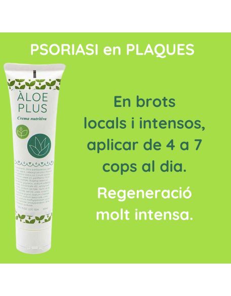 Psoriasi en plaques crema nutritiva aloe plus